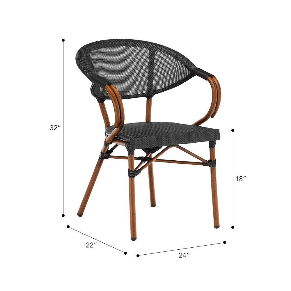 Parisian Bistro Arm Chair