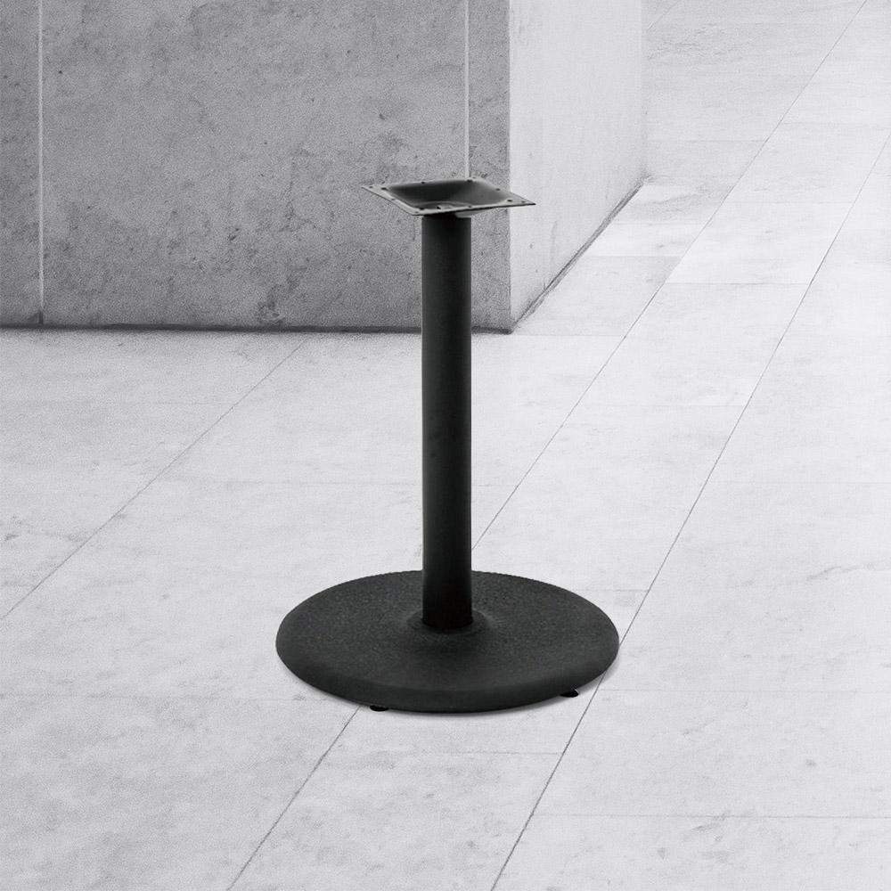 B Black Table Base #Base Size_18''