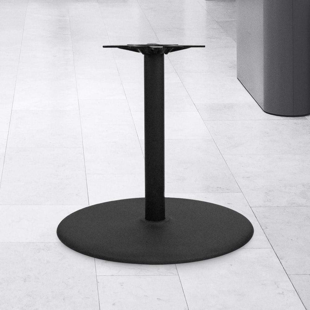 B Black Table Base #Base Size_30''