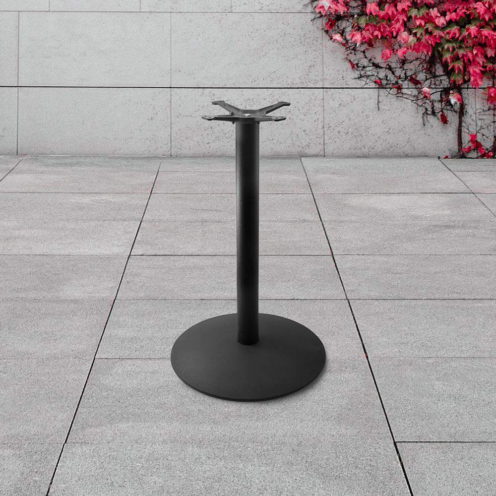 S Black Table Base #Base Size_22''