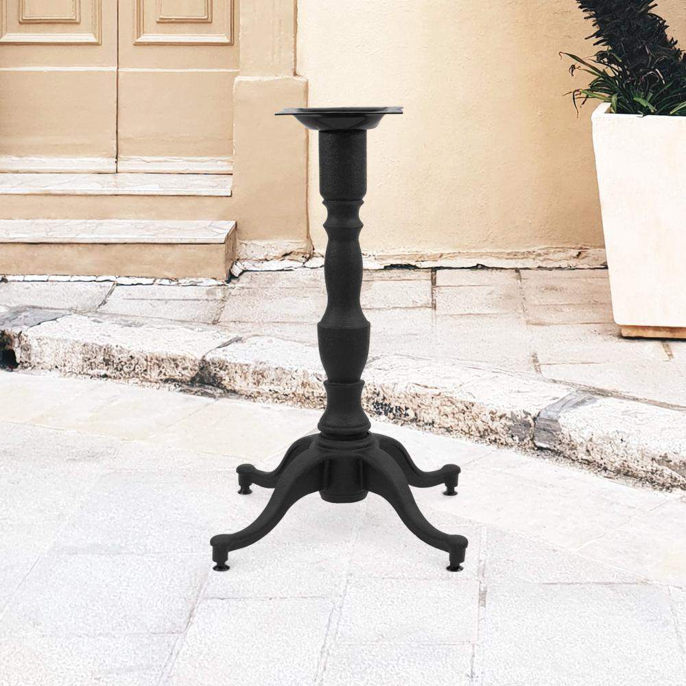 1000 X-Shaped Black Table Base #Base Size_22''