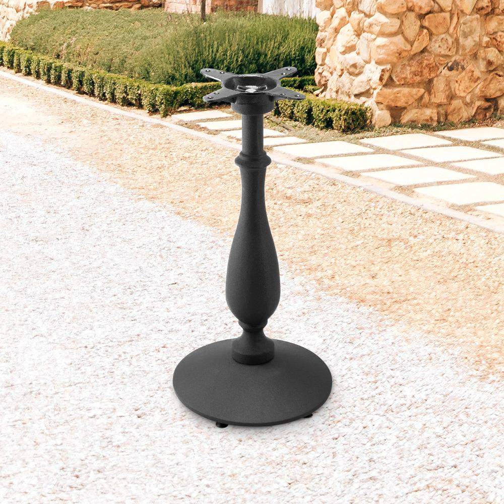 200-C9 Black Table Base #Base Size_17''