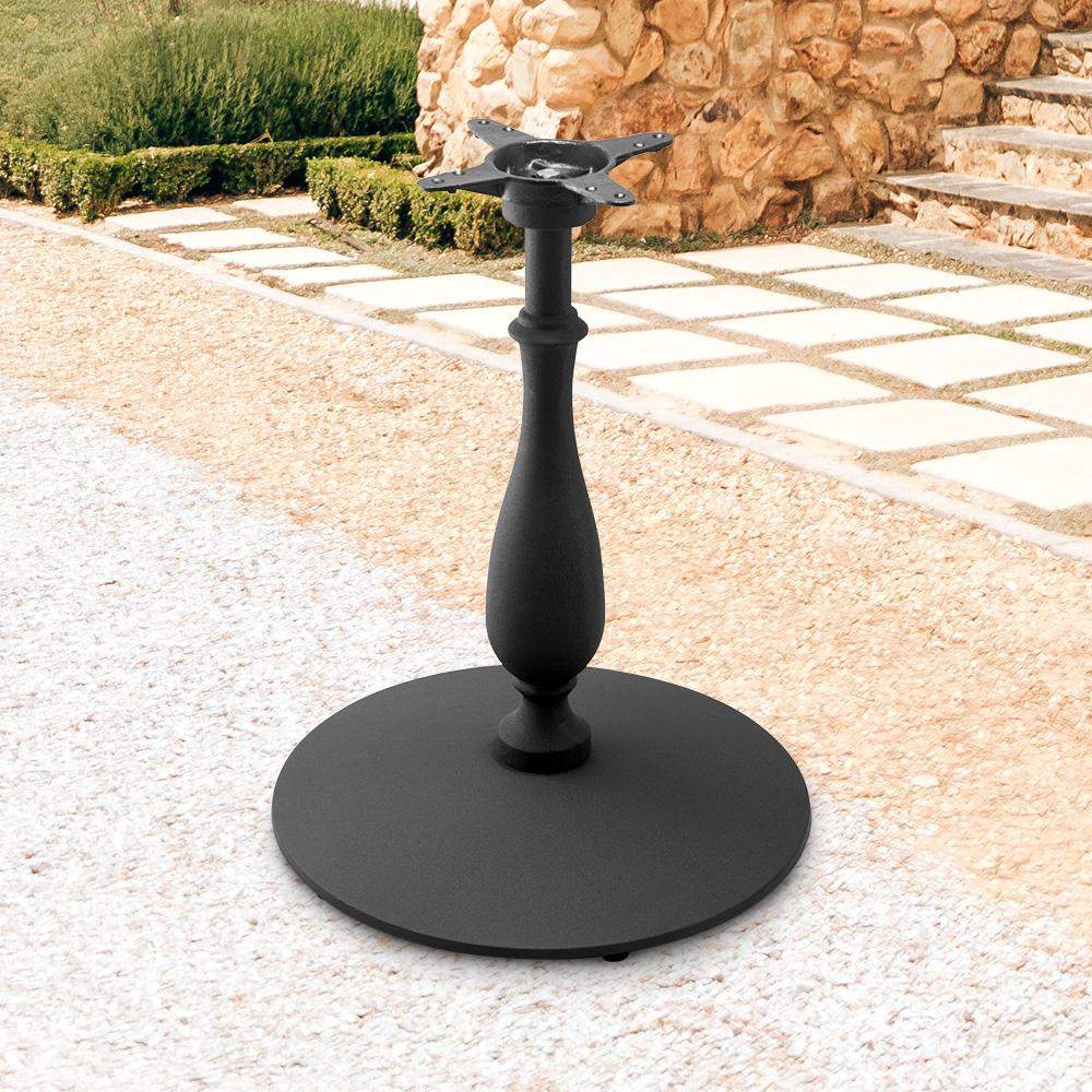 200-C9 Black Table Base #Base Size_22''