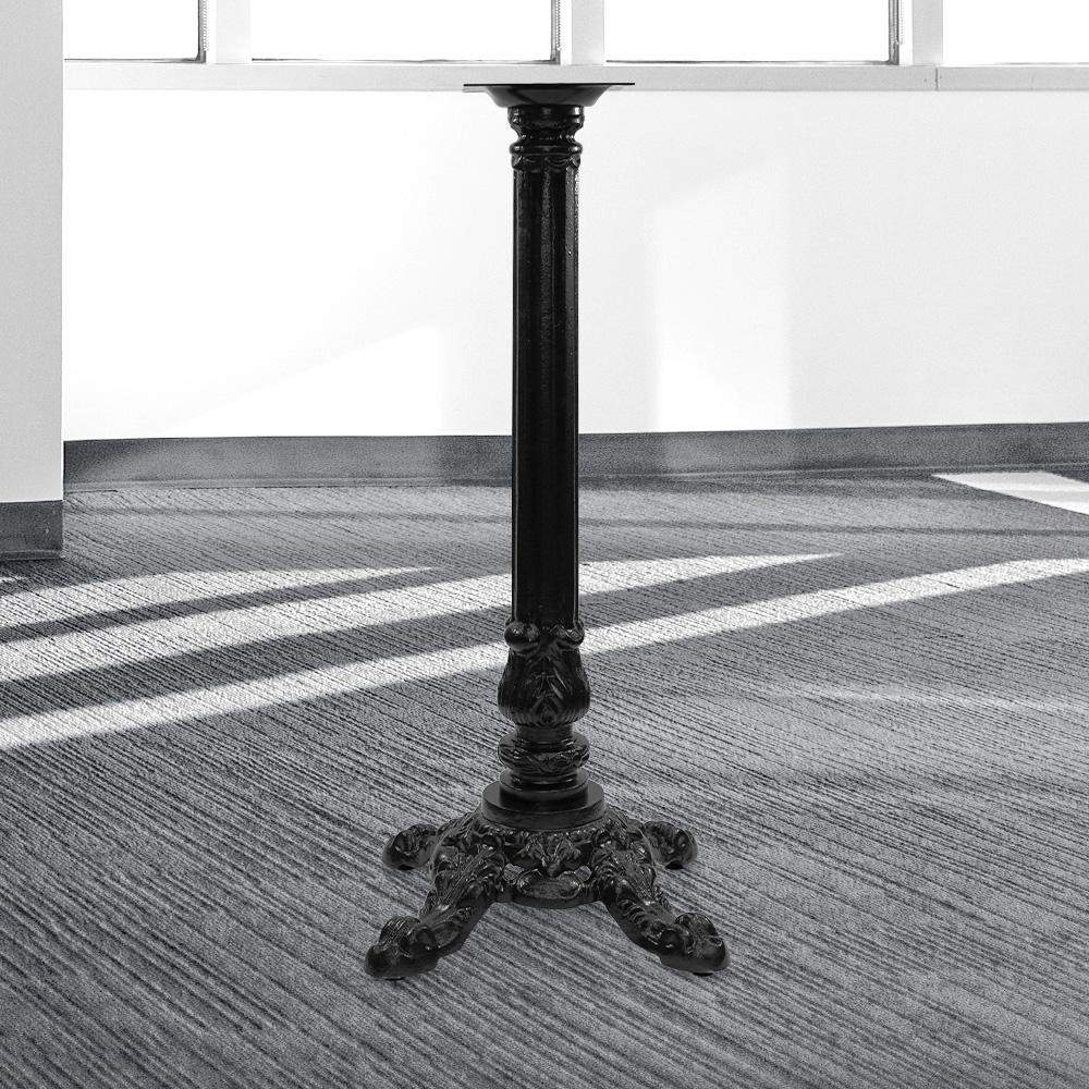 B8 Black Table Base #Column_C5S Bar Height