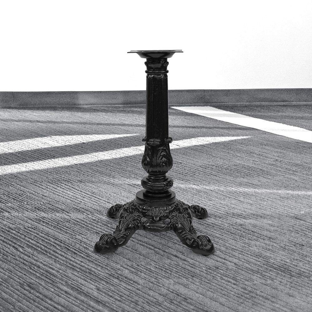 B8 Black Table Base #Column_C5S