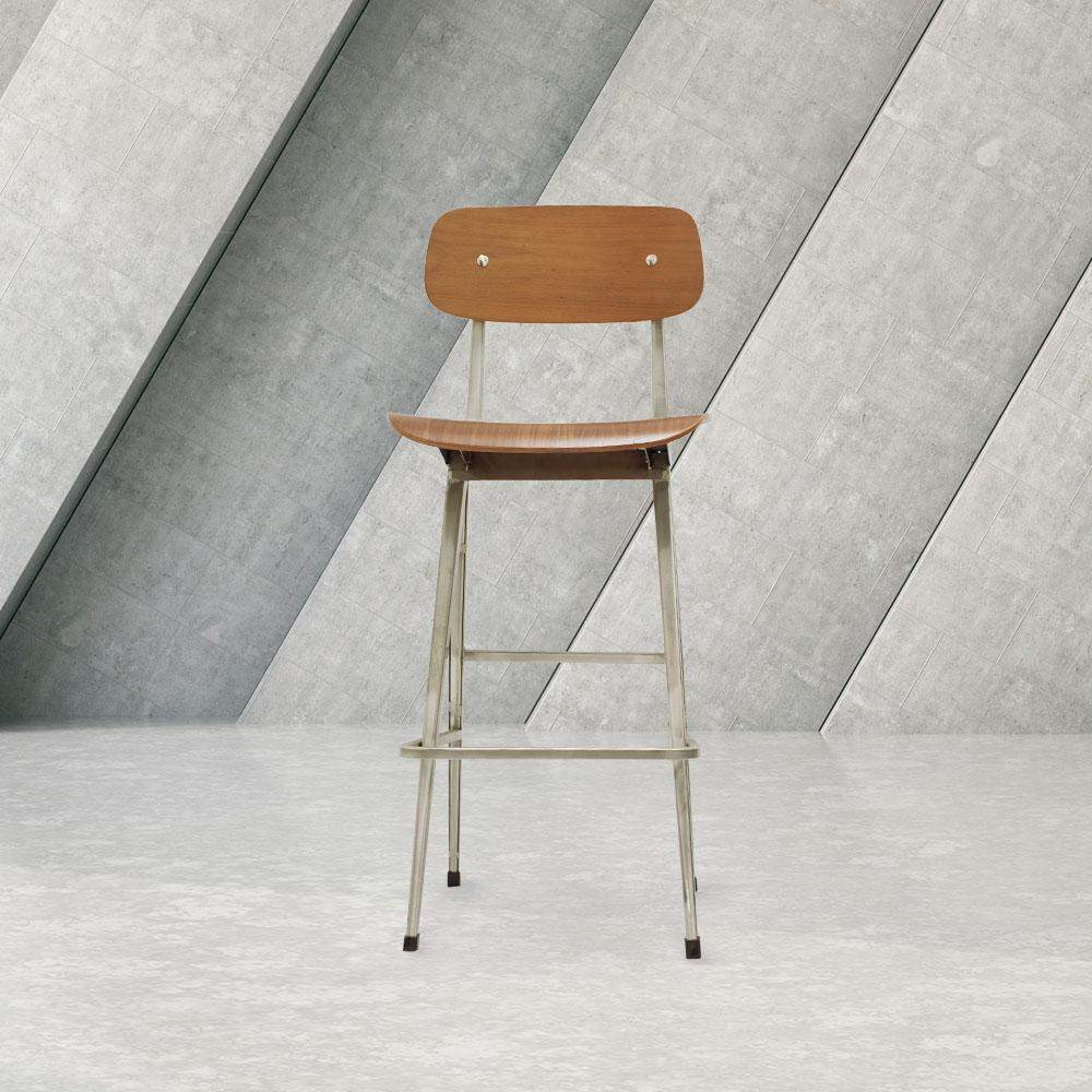 Regent Bar Chair #color_Walnut