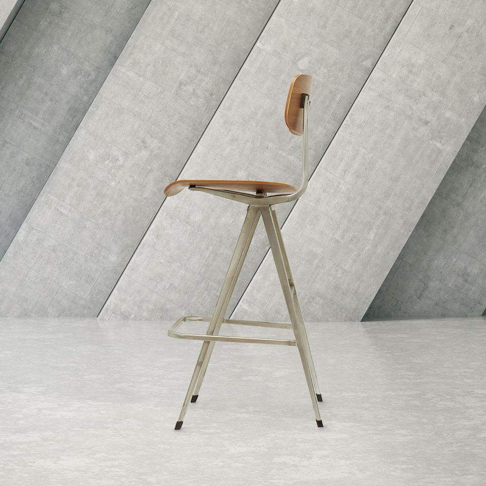 Regent Bar Chair #color_Walnut