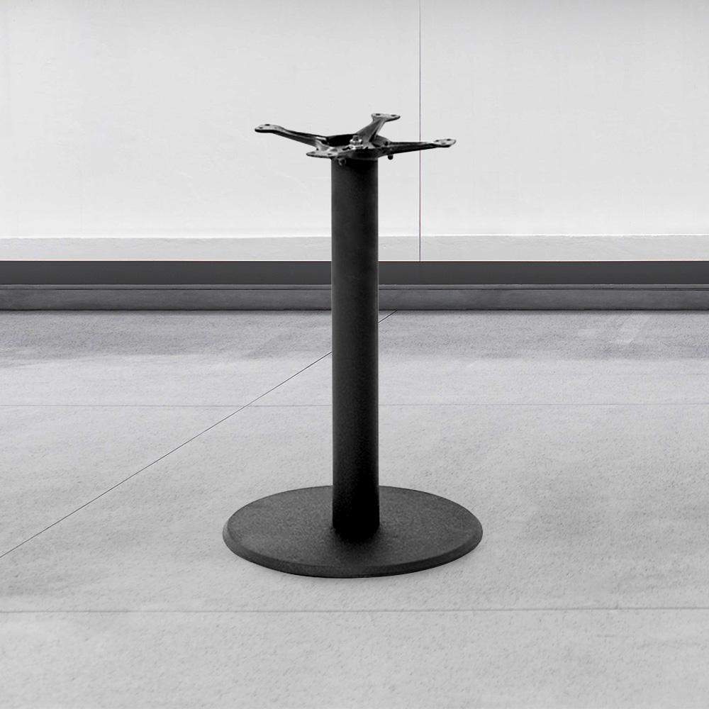 Roundbama Black Table Base #Base Size_17''