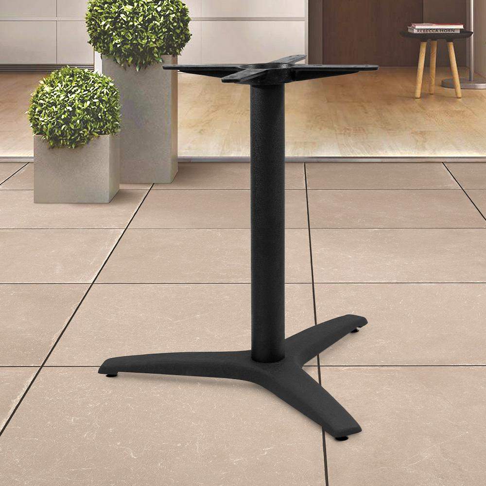 TR 3 Prongs Black Table Base #Base Size_27''