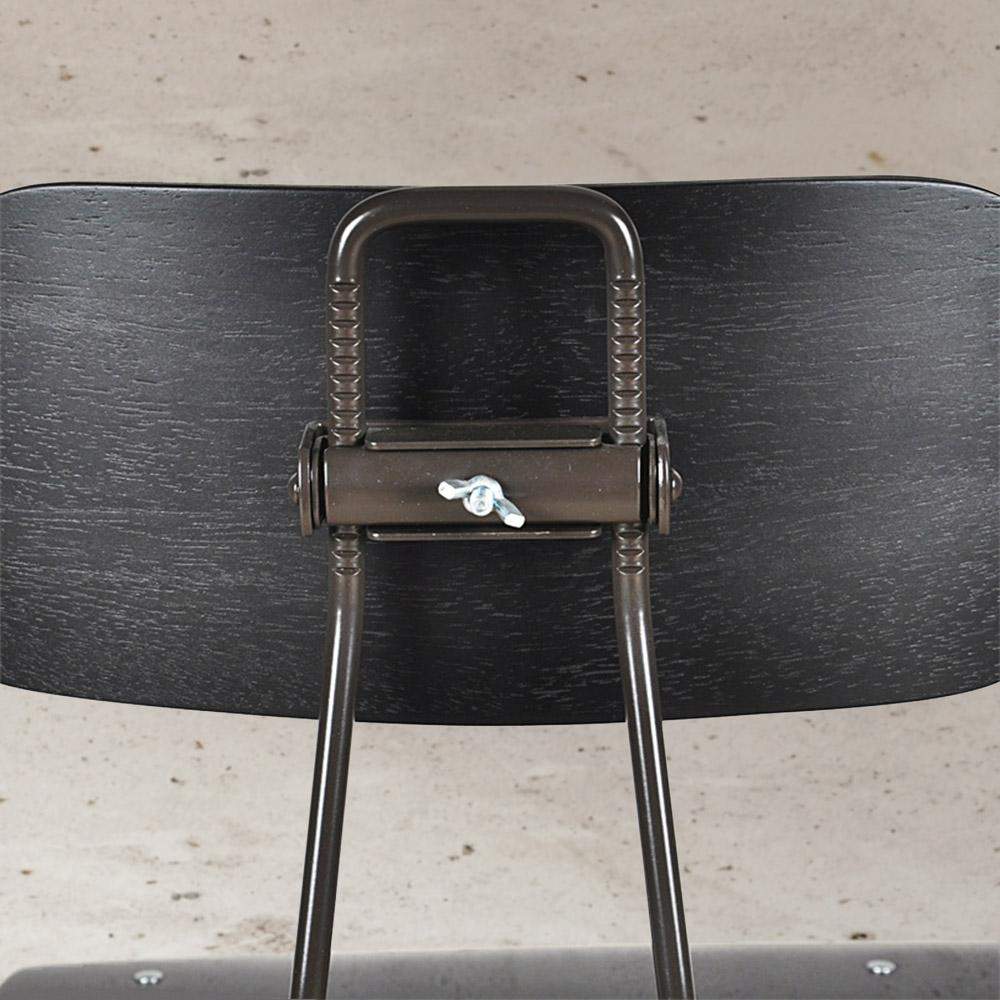 Toledo Adjustable Height Swivel Bar Chair #color_Black/Black